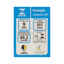 Lâmpada LED Mini T 9W Compacta 3000k Omnidirecional 360° Kian ST9006-Kian-Starlumen