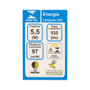 Lâmpada LED PAR20 ECO 5,5W E27 Luz Quente IRC80 25° STH9020/30 Stella ST3105-Stella-Starlumen