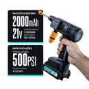 Lavadora Lavajato de Alta Pressão Portatil s/ Fio 500PSI SAIDER SA0005-Saider-Starlumen