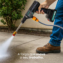 Lavadora Lavajato de Alta Pressão Portatil s/ Fio 500PSI SAIDER SA0005-Saider-Starlumen