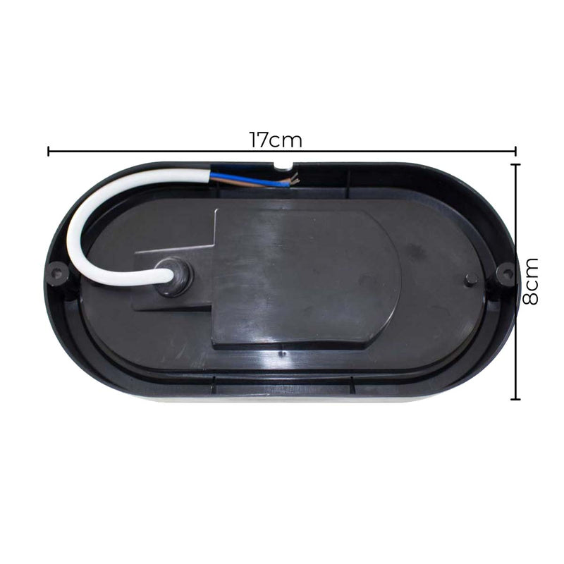 Luminária Arandela LED Tartaruga 10W Luz Fria em Policarbonato Externa ST3079-Starlumen-