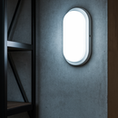 Luminária Arandela LED Tartaruga 20W em Policarbonato Externa ST3086-Starlumen-Branco Frio - 6000k-Branco-