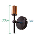 Luminária Arandela Torch Moderna Abajur P/ E27 QAR1349 St1398-Arandelas-Starlumen