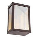 Luminária Arandela de Parede Externa 4 Vidros Reflecta Retrô 1XE27 Em Alumínio ST2948-Starlumen-