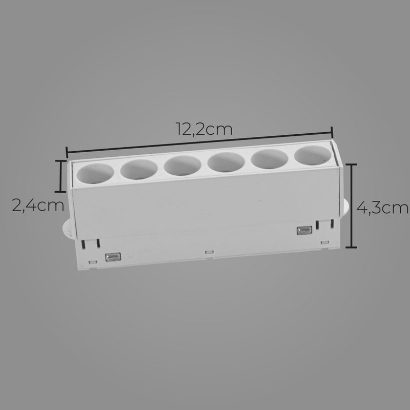 Luminária Pontual Magnética Conexão Superior K20 6W DS9973 Delis ST2811-Delis-Starlumen