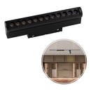 Luminária Projetor Pontual Magnético Conexão Inferior 12W DS9975-1 Delis ST2813-Delis-Preto-Starlumen