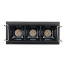 Lumínaria Spot Soul Embutir 3 Focos 30° 6W Luz Neutra Opus ST3050 - Preto-Spots-Starlumen