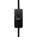 Luminária de Mesa BALI Abajur Fibra Bambu Base Madeira 1xE27 Boho Rústico ST3270-Abajures-Starlumen