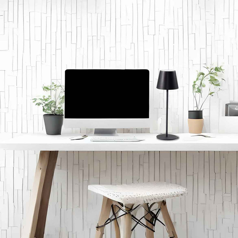 Abajur Milano Portátil Facho Duplo 3W Dimerizavel e Recarregável C/ Cabo USB Gaya ST2963