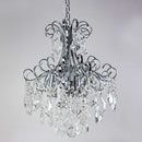 Lustre Clássico Cristal Malipiero P/4 E14 Tupiara 5204 CR CT St1365-Tupiara-Starlumen