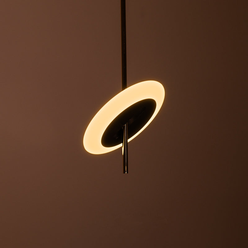 Pendente Uno Dourado Branco LED 6W 3000k ML017 Bella ST2856