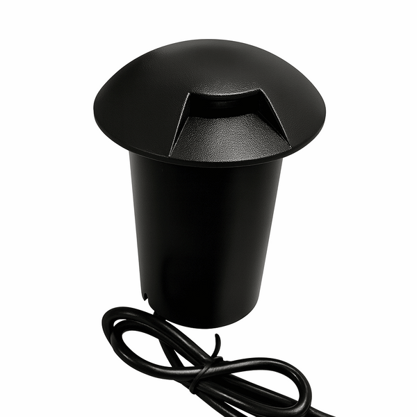 Mini Balizador Led 0,75w 3000k Embutir 1 Saída/Facho Externo ST1371 - Preto-Starlumen-
