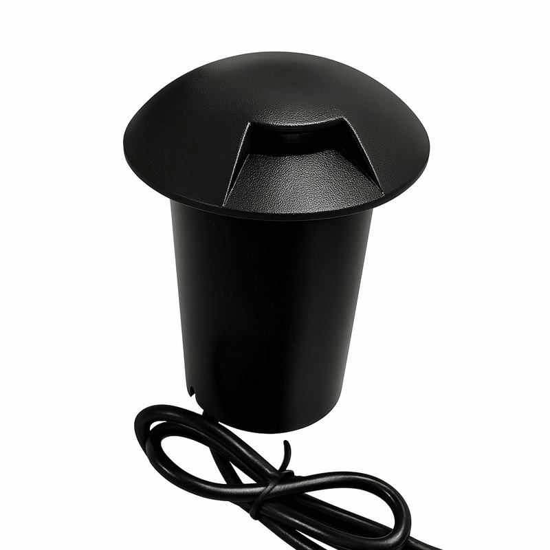 Mini Balizador Led 0,75w 3000k Embutir 1 Saída/Facho Externo ST1371 - Preto-Starlumen-