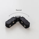 Mini Emenda Junção Elétrica Articulada K20 P/ Trilho Magnético DS9953-1 Delis ST2797-Delis-Starlumen