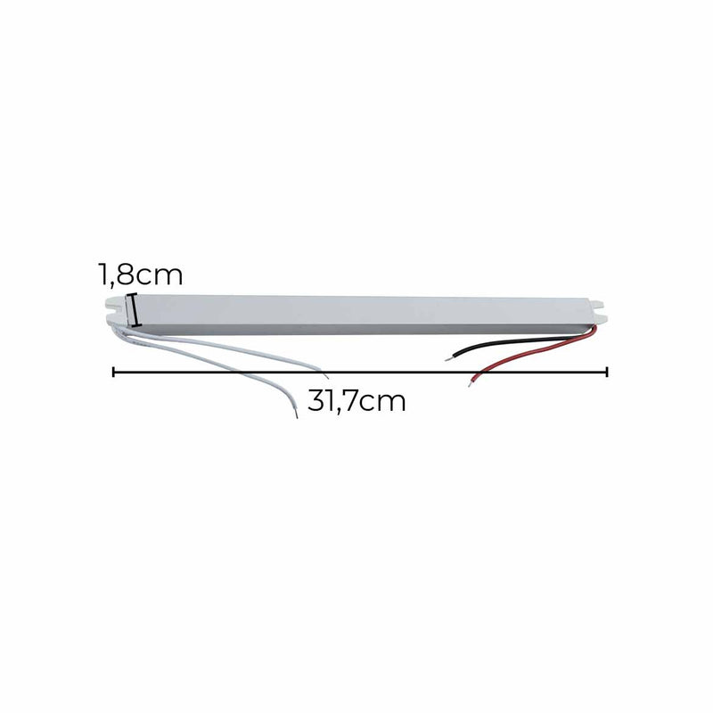 Mini Fonte de Alimentação Slim 24V 3A 72W 7070 Nordecor ST3021-Nordecor-Starlumen