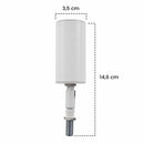 Mini Spot Usinado S/ Canopla p/ GU10 MR11 Technoline ST3164-Technoline-Branco-Starlumen