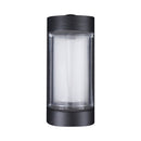 Mini Arandela LED 4W Facho Duplo 3000K IP54 Alumínio Moderna Externa Parede ST3288