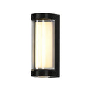 Mini Arandela LED 4W Facho Duplo 3000K IP54 Alumínio Moderna Externa Parede ST3288