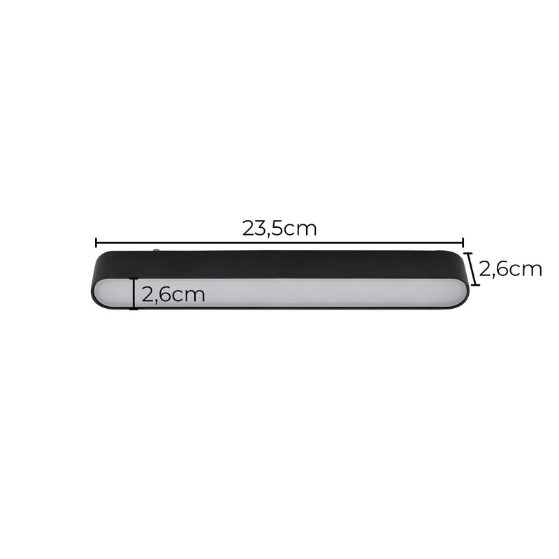 Módulo LED Difusor kay Magnético 12W Br. Quente p/ Trilho 6556 Nordecor ST3071