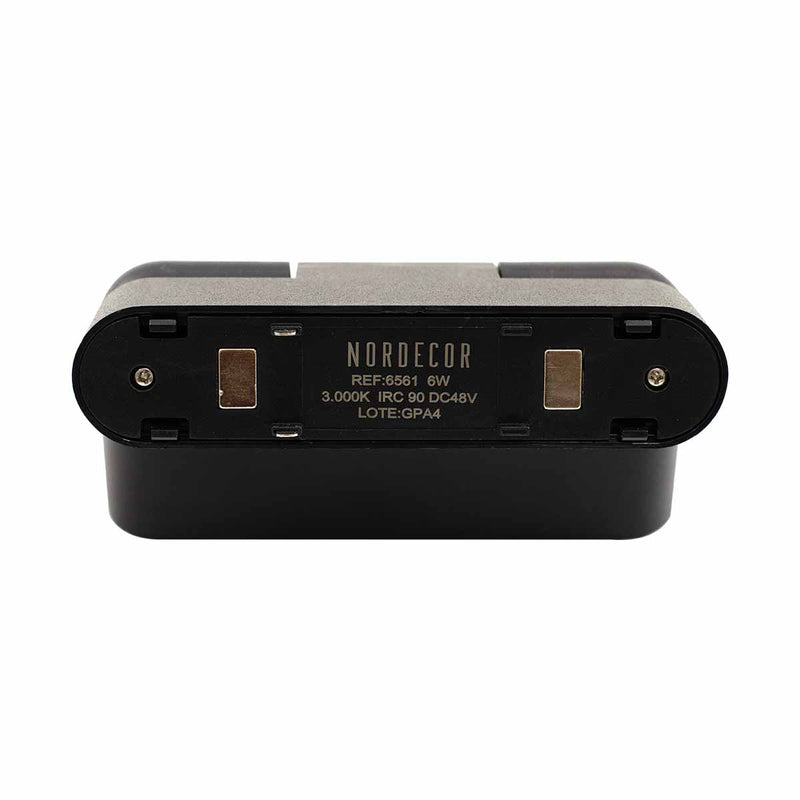 Módulo LED Pontual kay Magnético 6W Br. Quente p/ Trilho 6561 Nordecor ST3071-Nordecor-Starlumen