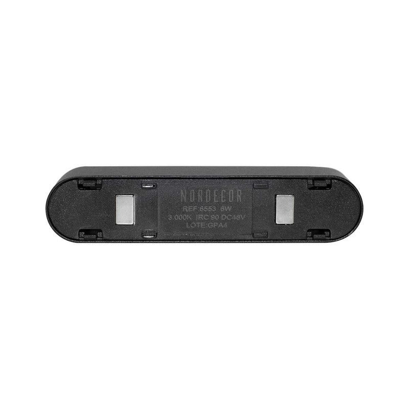 Módulo LED Pontual kay Pro Magnético 6W Br. Quente p/ Trilho 6553 Nordecor ST3071-Nordecor-Starlumen