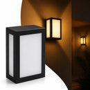 Arandela Luminária Vitra 3 Vidros Fosco Externa 1xE27 Starlumen ST2953