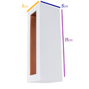 Arandela Puch Branca Led Efeito Decorativa Parede Teto 5w 15cm Branca e cobre St154 - 127V