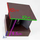 Arandela Efeito 2 Fachos Regulável LED 5W Branco Quente ST423 - Marrom