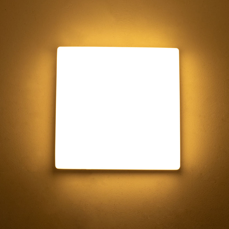 Painel LED Infinity de Embutir Ou Sobrepor Quadrado 36W ST2876-Starlumen-Branco Quente 3000k-
