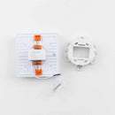 Painel LED de Sobrepor ou Embutir Quadrado 15W Luz Neutra 120° em Policarbonato ST2876-Starlumen-