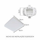 Painel LED de Sobrepor ou Embutir Quadrado 15W Luz Quente 120° em Policarbonato ST2876-Starlumen-