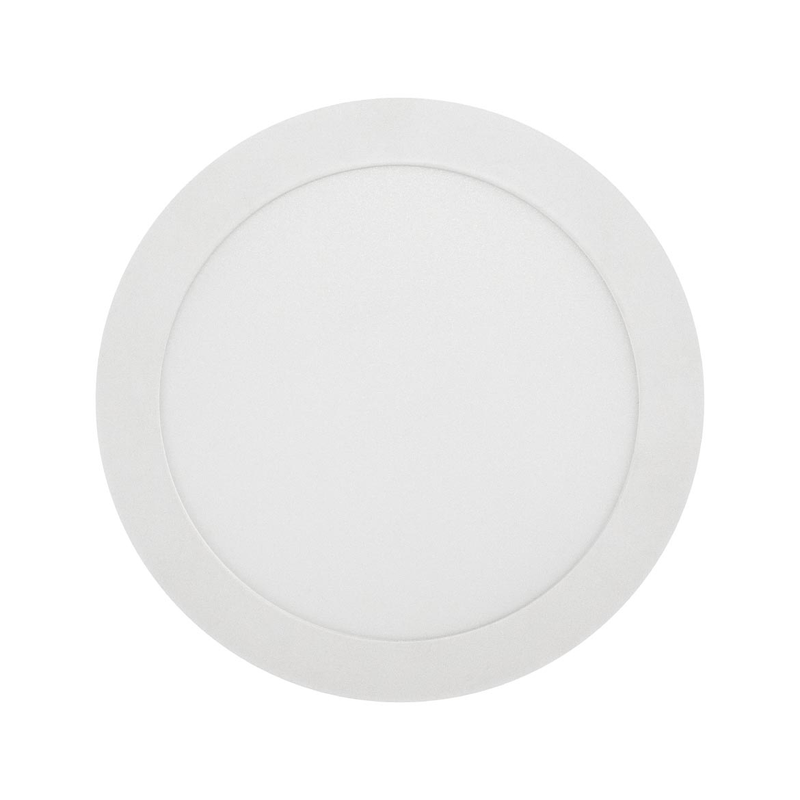 Painel Plafon LED 12w Luminária Embutir Redondo Branco Frio ST535-Starlumen-