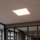 Painel Plafon LED Embutir Recuado Kais 24W 4000k 120° Branco Nordecor ST3145-Nordecor-Starlumen