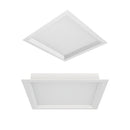 Painel Plafon LED Embutir Recuado Kais 24W 4000k 120° Branco Nordecor ST3145-Nordecor-Starlumen