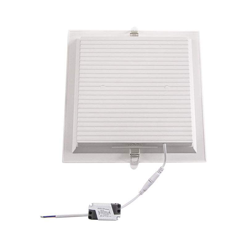 Painel Plafon LED Embutir Recuado Kais 24W 4000k 120° Branco Nordecor ST3145-Nordecor-Starlumen