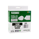 Painel Plafon LED Frameless Sobrepor 18W Quadrado Efeito Infinito Taschibra ST3245-TASCHIBRA-Starlumen