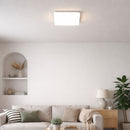 Painel Plafon LED Infinity Sobrepor/Semi Embutido 22W Luz Neutra Quadrado ST2876-Painéis Led-Starlumen