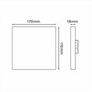 Painel Plafon LED Infinity Sobrepor/Semi Embutido 22W Luz Quente Quadrado ST2876-Painéis Led-Starlumen