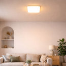 Painel Plafon LED Infinity Sobrepor/Semi Embutido 22W Luz Quente Quadrado ST2876-Painéis Led-Starlumen