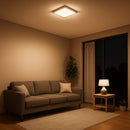 Painel Plafon LED Sobrepor Quadrado 40W Luminaria Teto Luz Difusa ST1453-Painéis Led-Starlumen