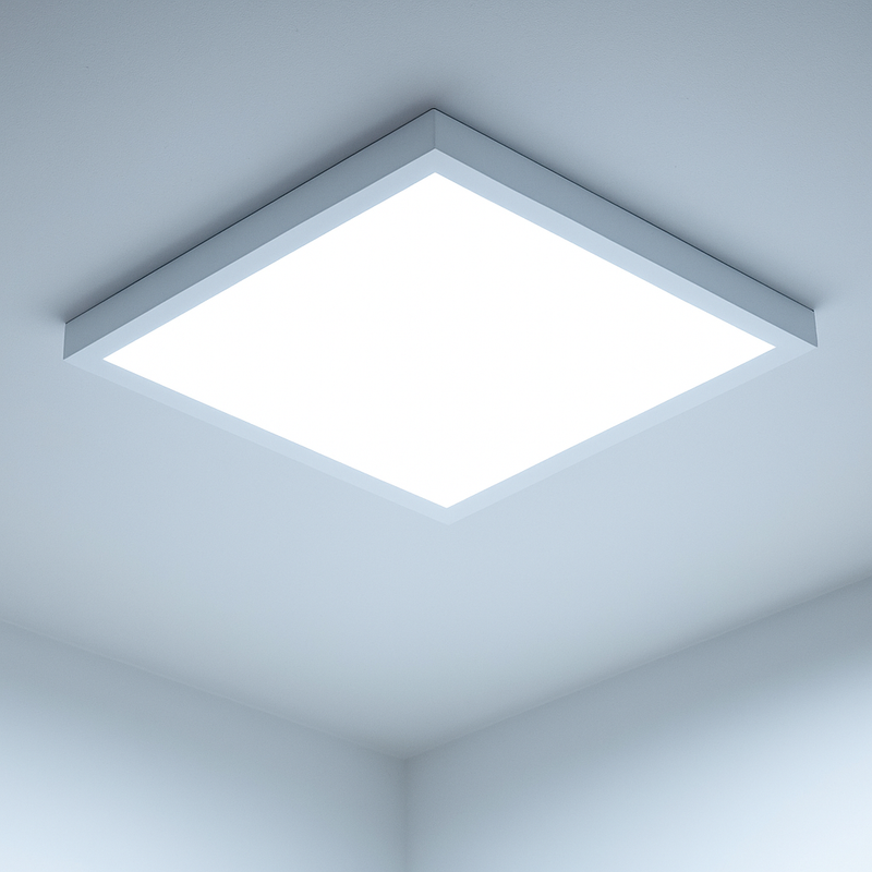 Painel Plafon Led 36w Sobrepor Quadrado 40x40cm St1453-Starlumen-Branco Frio - 6000K-Bivolt-Starlumen