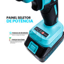 Parafusadeira Chave de Impacto 21V S/ Fio 320NM Saider SA0003 + 2 Baterias-Saider-Starlumen
