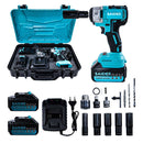 Parafusadeira Chave de Impacto 21V S/ Fio 320NM Saider SA0003 + 2 Baterias-Saider-Starlumen