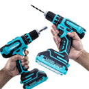 Parafusadeira Furadeira de Impacto 10mm s/ Fio 21V 35NM + 2 Baterias Saider SA0002-Saider-Starlumen