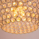 Pendente Ava De Cristal 29x20 Cm Cromado 2876 St1498-Lustres e Pendentes-Starlumen