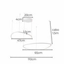 Pendente BERT LED 72W 3000K 3240lm Bivolt PD1735BR Studioluce ST2977-Studioluce-Starlumen