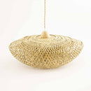 Pendente Borneu 50x26cm de Fibra de Bambu p/ 1XE27 P-BORNEU-50 GMH ST3161-GMH TRADE-Starlumen