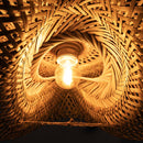 Pendente Borneu 60x26cm de Fibra de Bambu p/ 1XE27 P-BORNEU-60 GMH ST3161-GMH TRADE-Starlumen