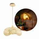 Pendente Borneu 60x26cm de Fibra de Bambu p/ 1XE27 P-BORNEU-60 GMH ST3161-GMH TRADE-Starlumen