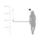 Pendente Colchete Preto LED 20w 3000k Bella Iluminação COL1PD01PT120 ST2847-Bella Iluminação-Starlumen